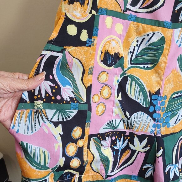 Patagonia Women's Pataloha Sleeveless Romper Milkweed & Island Seeds Size Small - Picture 8 of 9